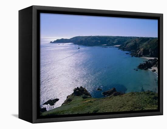 Petit Bot Bay, Guernsey, Channel Islands, UK, Europe-Firecrest Pictures-Framed Premier Image Canvas