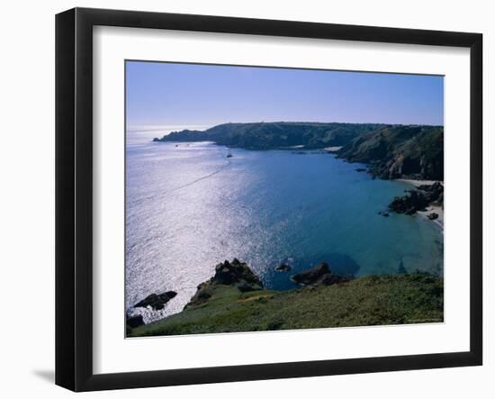 Petit Bot Bay, Guernsey, Channel Islands, UK, Europe-Firecrest Pictures-Framed Photographic Print