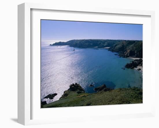 Petit Bot Bay, Guernsey, Channel Islands, UK, Europe-Firecrest Pictures-Framed Photographic Print
