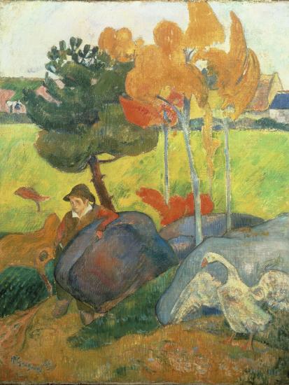 Petit Breton A L Oie 18 Giclee Print Paul Gauguin Art Com Petit Breton A L Oie 18 Giclee Print Paul Gauguin Art Com