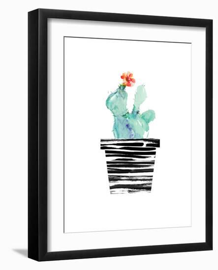 Petit Cactus-Dakota London-Framed Art Print