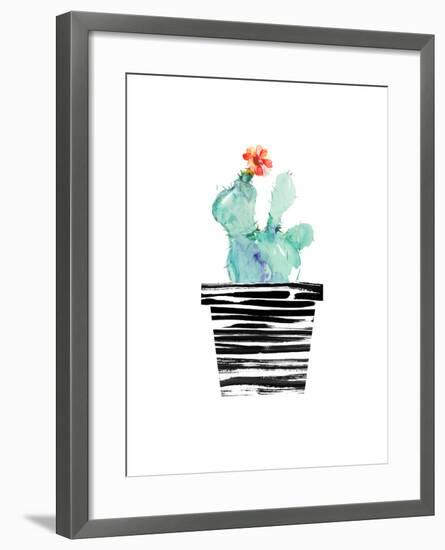 Petit Cactus-Dakota London-Framed Art Print