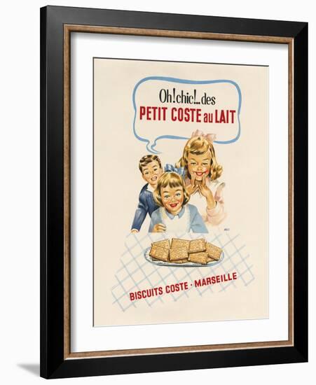 Petit Coste au Lait-The Vintage Collection-Framed Giclee Print