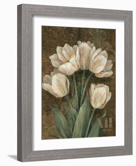 Petit Jardin Tulips-Pamela Gladding-Framed Art Print