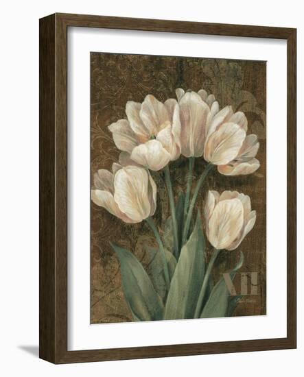 Petit Jardin Tulips-Pamela Gladding-Framed Art Print