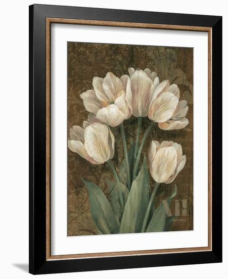 Petit Jardin Tulips-Pamela Gladding-Framed Art Print