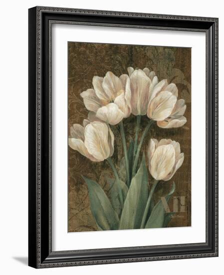 Petit Jardin Tulips-Pamela Gladding-Framed Art Print