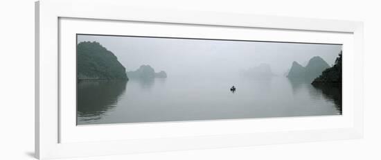 Petit Matin en Baie d'Halong-Philip Plisson-Framed Art Print