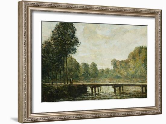 Petit Pont sur l'Orvanne-Alfred Sisley-Framed Giclee Print