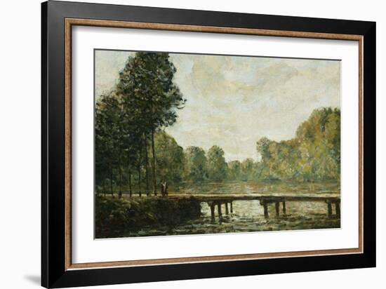 Petit Pont sur l'Orvanne-Alfred Sisley-Framed Giclee Print