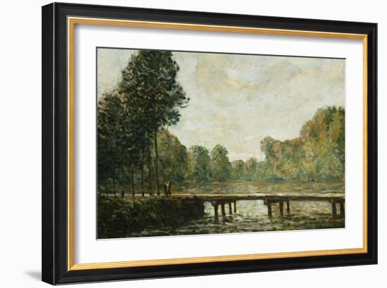 Petit Pont sur l'Orvanne-Alfred Sisley-Framed Giclee Print