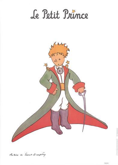 Petit Prince Et La Cape Rouge Art Print Antoine De Saint Exupery Art Com