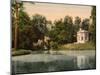 Petit Trianon, the Pavillion and the Rock of Marie Antoinette, Versailles, France, C.1890-1900-null-Mounted Giclee Print