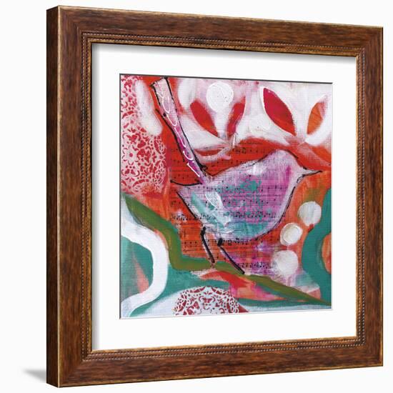 Petite Bird III-Amanda J^ Brooks-Framed Art Print