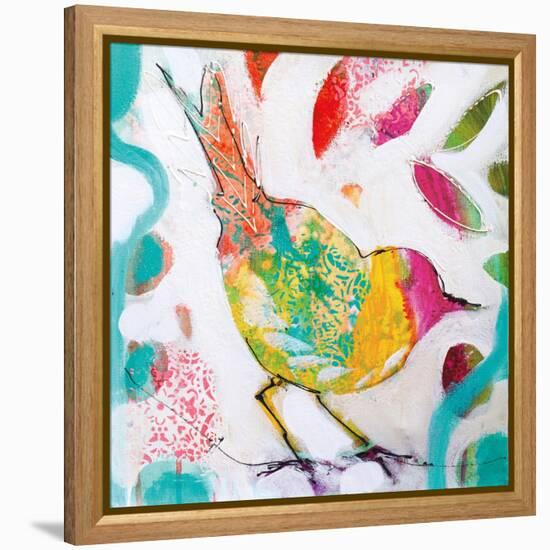 Petite Bird IV-Amanda J. Brooks-Framed Stretched Canvas