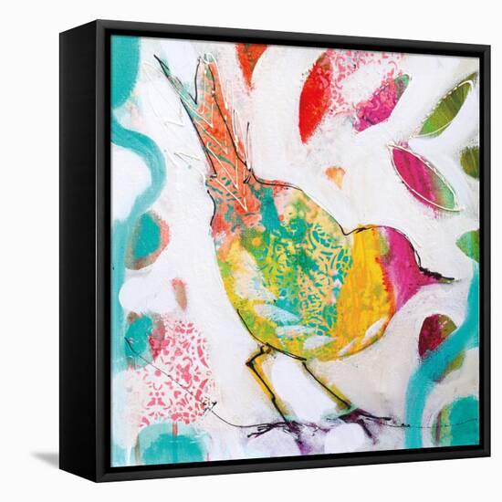 Petite Bird IV-Amanda J. Brooks-Framed Stretched Canvas