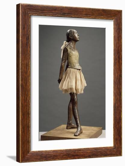 Petite danseuse de 14 ans ou Grande danseuse habillée-Edgar Degas-Framed Giclee Print