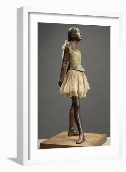 Petite danseuse de 14 ans ou Grande danseuse habillée-Edgar Degas-Framed Giclee Print