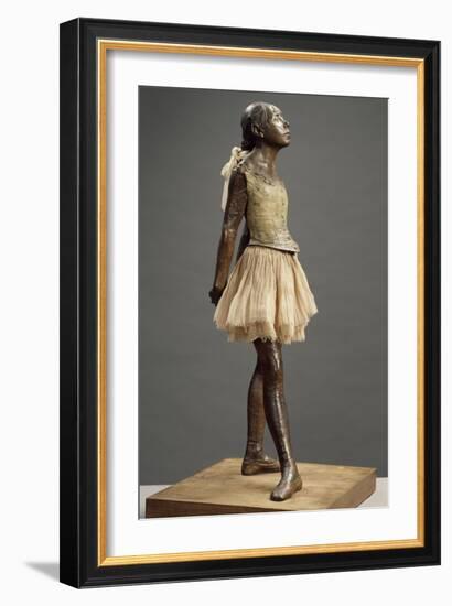 Petite danseuse de 14 ans ou Grande danseuse habillée-Edgar Degas-Framed Giclee Print