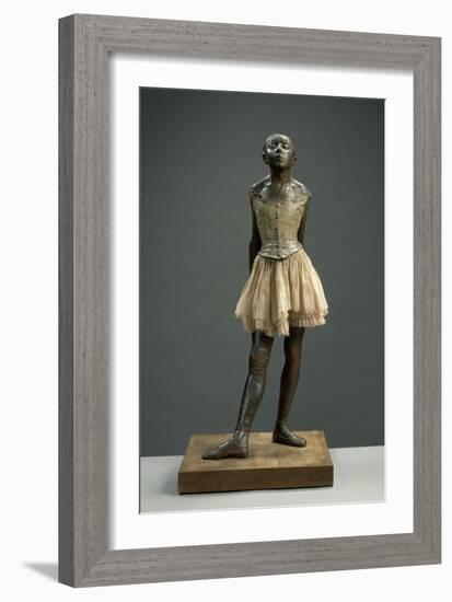 Petite danseuse de 14 ans ou Grande danseuse habillée-Edgar Degas-Framed Giclee Print