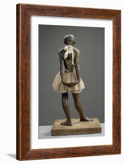 Petite danseuse de 14 ans ou Grande danseuse habillée-Edgar Degas-Framed Giclee Print