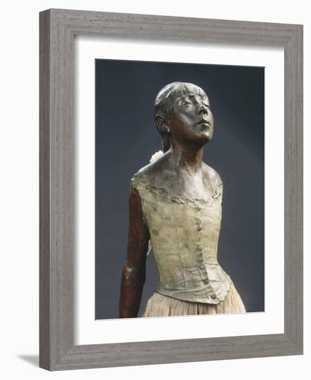 Petite danseuse de 14 ans ou Grande danseuse habillée-Edgar Degas-Framed Giclee Print