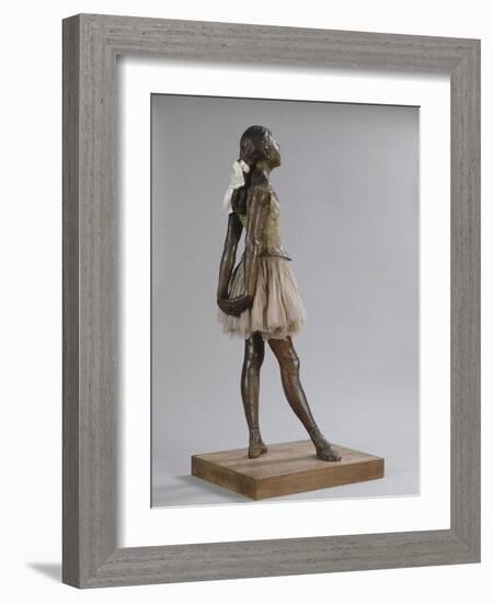 Petite danseuse de 14 ans ou Grande danseuse habillée-Edgar Degas-Framed Giclee Print