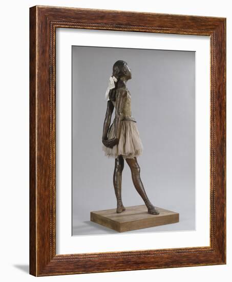 Petite danseuse de 14 ans ou Grande danseuse habillée-Edgar Degas-Framed Giclee Print