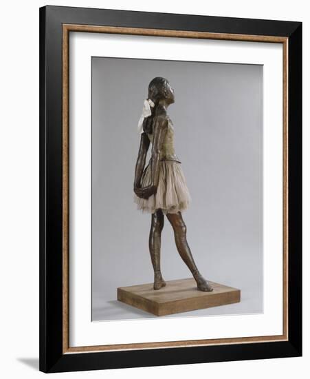 Petite danseuse de 14 ans ou Grande danseuse habillée-Edgar Degas-Framed Giclee Print