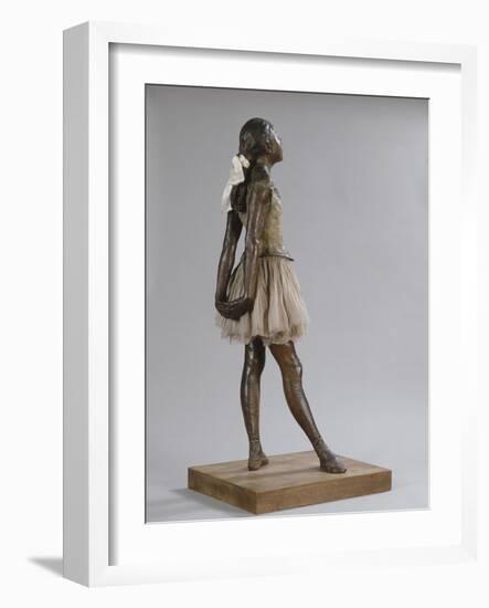 Petite danseuse de 14 ans ou Grande danseuse habillée-Edgar Degas-Framed Giclee Print