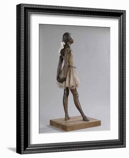 Petite danseuse de 14 ans ou Grande danseuse habillée-Edgar Degas-Framed Giclee Print