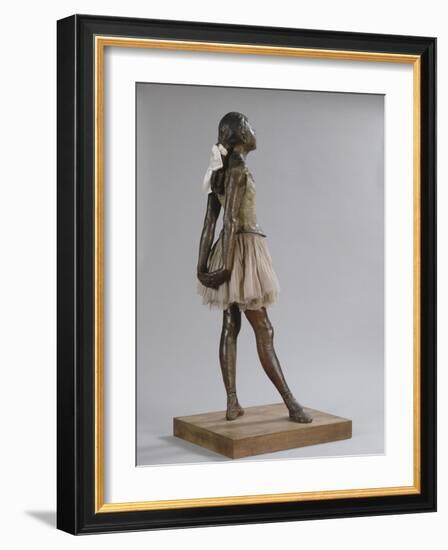 Petite danseuse de 14 ans ou Grande danseuse habillée-Edgar Degas-Framed Giclee Print