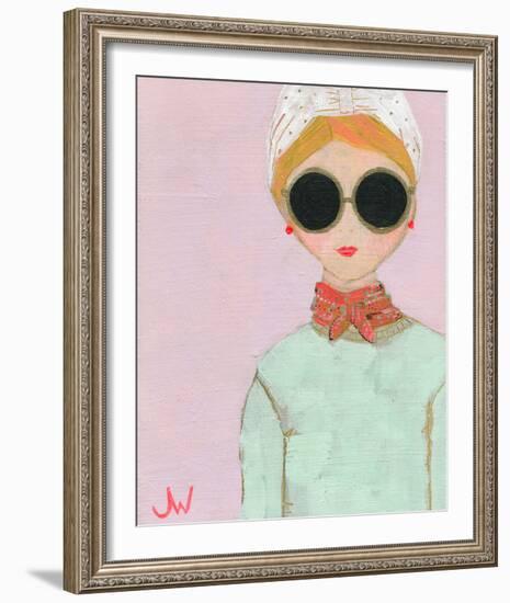 Petite Fille en Ciel-Joelle Wehkamp-Framed Giclee Print