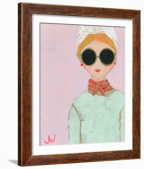 Petite Fille en Ciel-Joelle Wehkamp-Framed Giclee Print