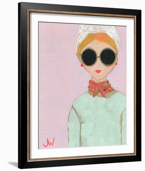 Petite Fille en Ciel-Joelle Wehkamp-Framed Giclee Print