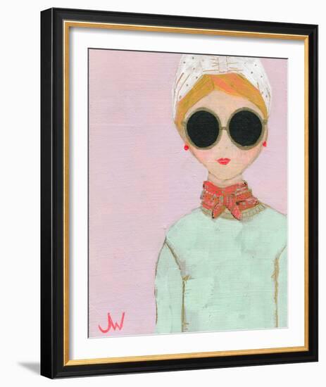 Petite Fille en Ciel-Joelle Wehkamp-Framed Giclee Print