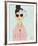 Petite Fille en Rose-Joelle Wehkamp-Framed Giclee Print