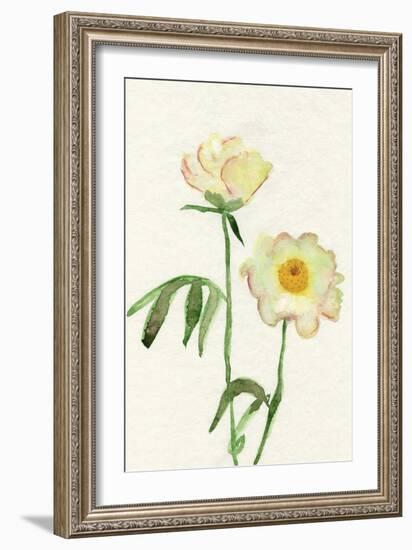 Petite Fleur V-Alicia Ludwig-Framed Art Print