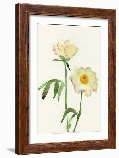 Petite Fleur V-Alicia Ludwig-Framed Art Print