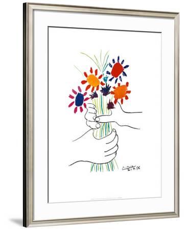 'Petite Fleurs' Mounted Print - Pablo Picasso | Art.com