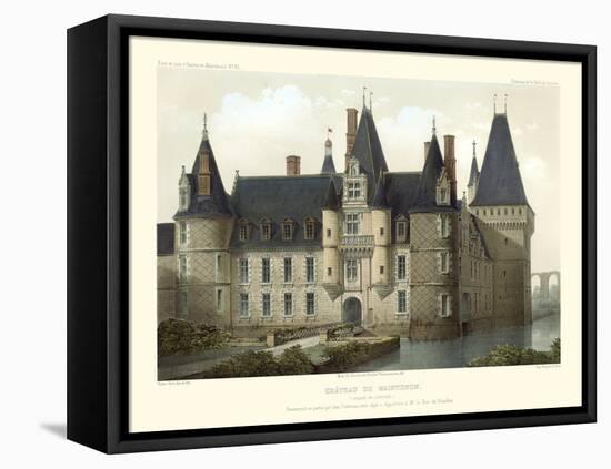 Petite French Chateaux II-Victor Petit-Framed Stretched Canvas