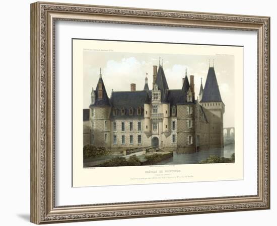 Petite French Chateaux II-Victor Petit-Framed Art Print