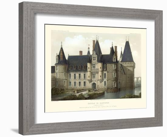 Petite French Chateaux II-Victor Petit-Framed Art Print