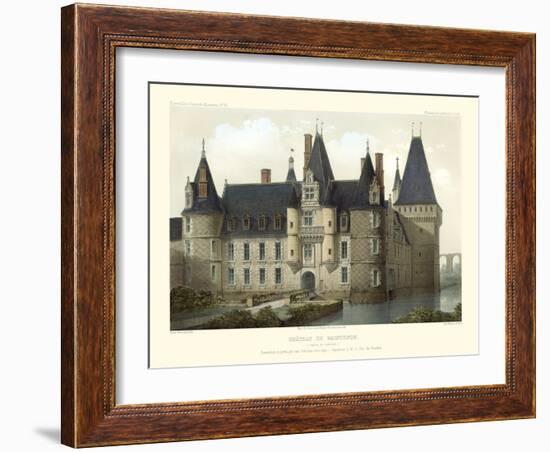 Petite French Chateaux II-Victor Petit-Framed Art Print