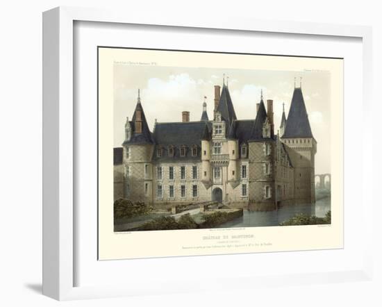 Petite French Chateaux II-Victor Petit-Framed Art Print