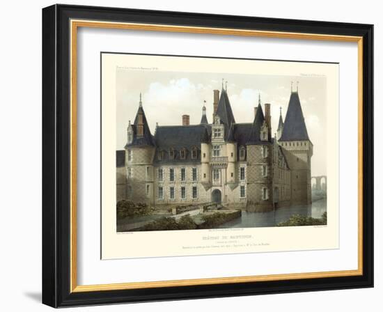 Petite French Chateaux II-Victor Petit-Framed Art Print