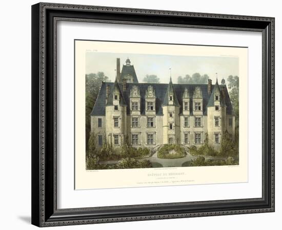 Petite French Chateaux III-Victor Petit-Framed Art Print