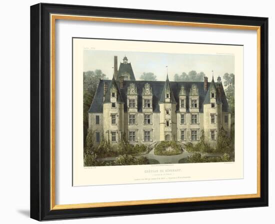 Petite French Chateaux III-Victor Petit-Framed Art Print