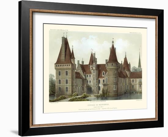 Petite French Chateaux IV-Victor Petit-Framed Art Print
