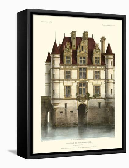 Petite French Chateaux IX-Victor Petit-Framed Stretched Canvas